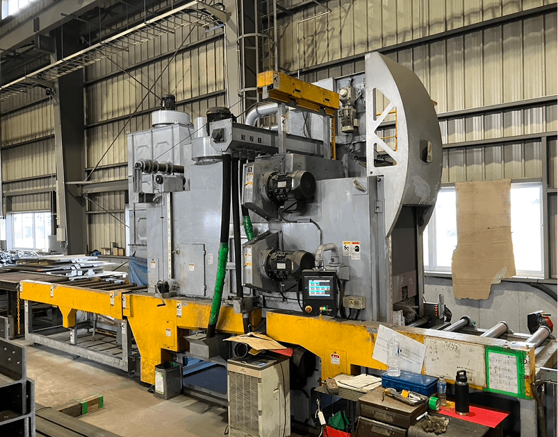 H鋼ショットブラスト機 sinto社製 KACX-Ⅲ